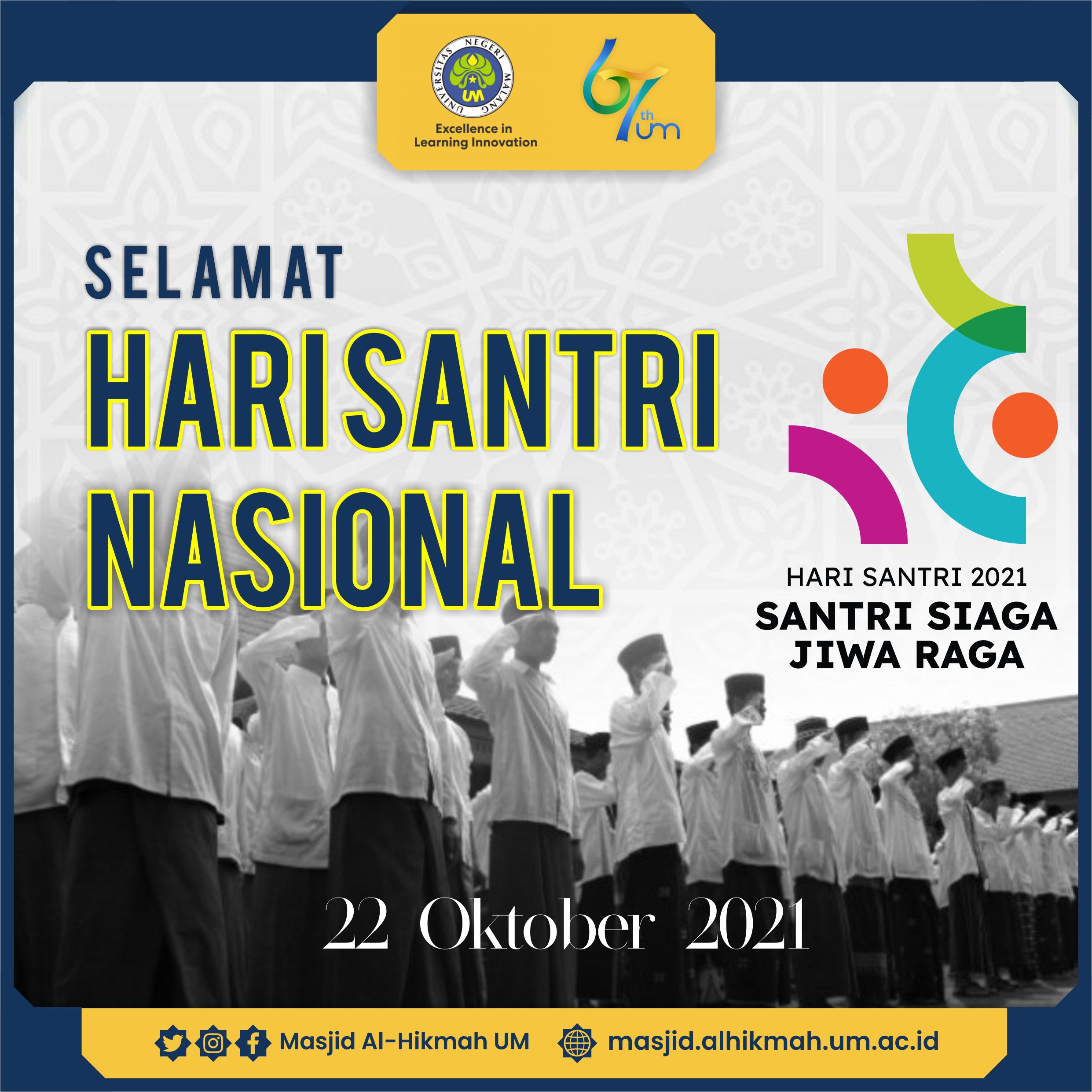 Selamat Hari Santri Nasional 2021